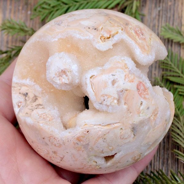 Druzy Calcite Sphere Fashion - Image 3