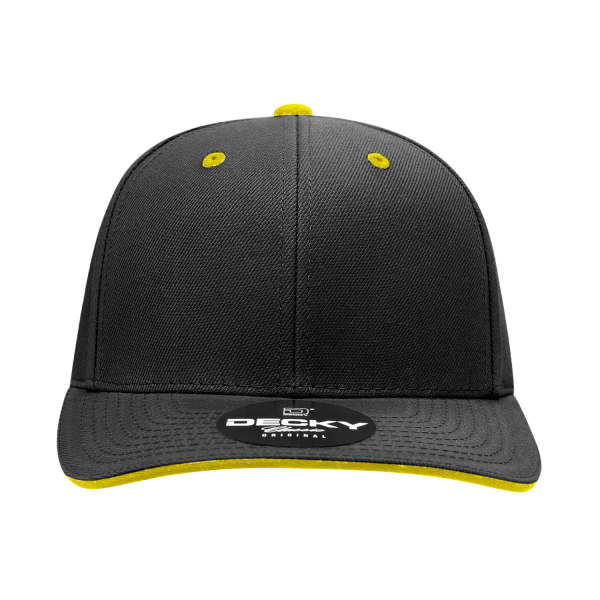 Decky 2003 - Sandwich Visor Baseball Cap, 6 Panel Sandwich Hat - CASE Pricing on Sale - Image 2