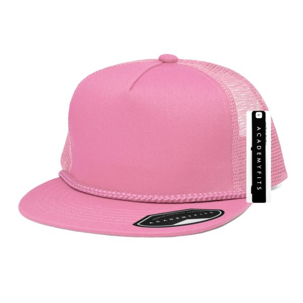 Academy Fits 2071G Rope Trucker Snapback Hat For Discount - Image 5