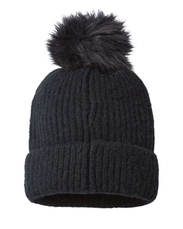 Columbia 186210 Winter Blur™ Pom-Pom Cuffed Beanie Fashion - Image 4