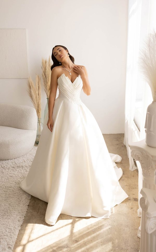 Abby Lane 97178CL Bridal Dress For Discount - Image 2