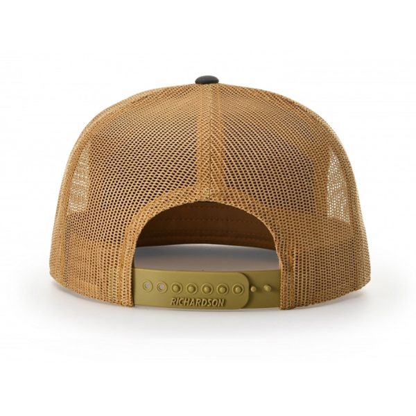 Richardson 7-Panel Trucker Snapback Hat, Flat Bill - 168 - Lot of 12 Hats (1 Dozen) on Sale - Image 4