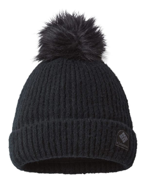 Columbia 186210 Winter Blur™ Pom-Pom Cuffed Beanie Fashion - Image 2