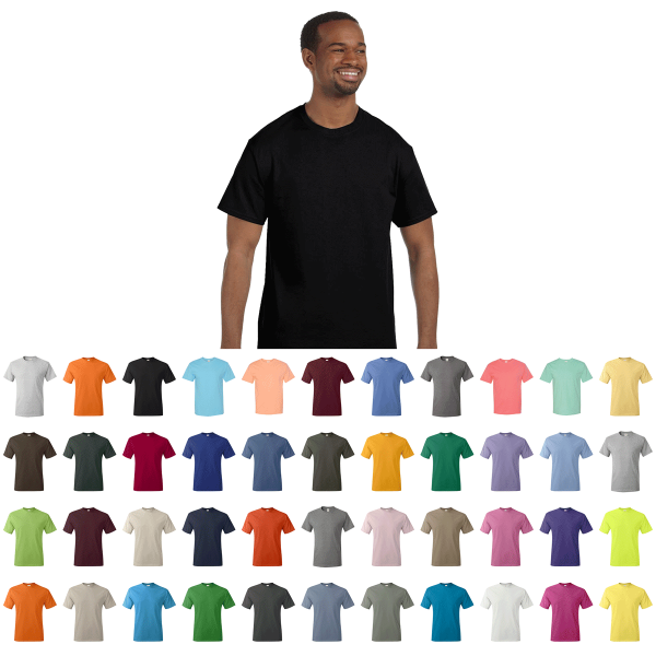Hanes 5250 - Authentic T-Shirt, Blank, Wholesale Bulk Shirts Online now