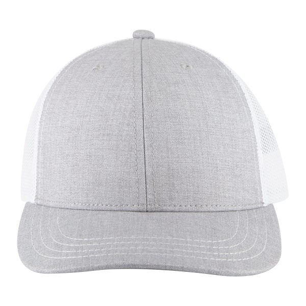 Otto Cap 112-1 Youth - 6 Panel Mid Profile Mesh Back Trucker Hat - 112 Kids Online Hot Sale - Image 2